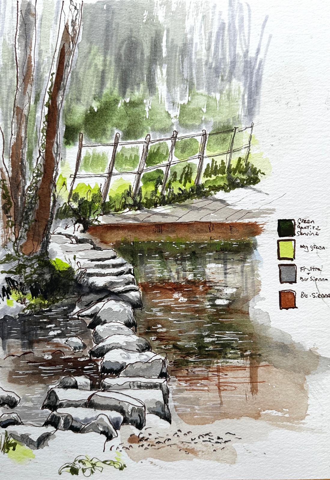 Painting 10 by Caroline J Hill